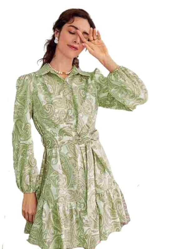 DHRUVI TRENDZ Women's Above The Knee Dress | One Piece Dress for Women | Dresses for Women | Dress for Women