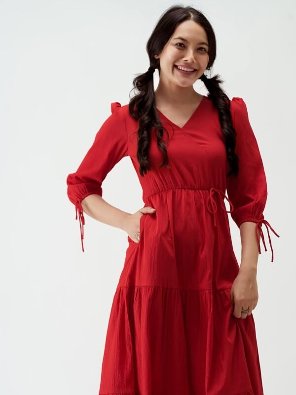 AASK Women Fit and Flare Dress