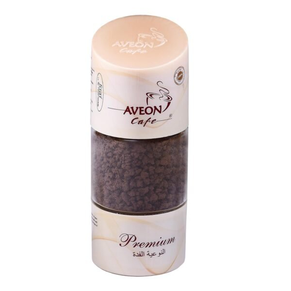 Aveon Café Premium Instant Coffee - 100g Jar | Finely Agglomerated Blend for Rich Aroma & Smooth Flavor | Crafted with Arabica and Robusta | 100% Coffee Perfection - 100g