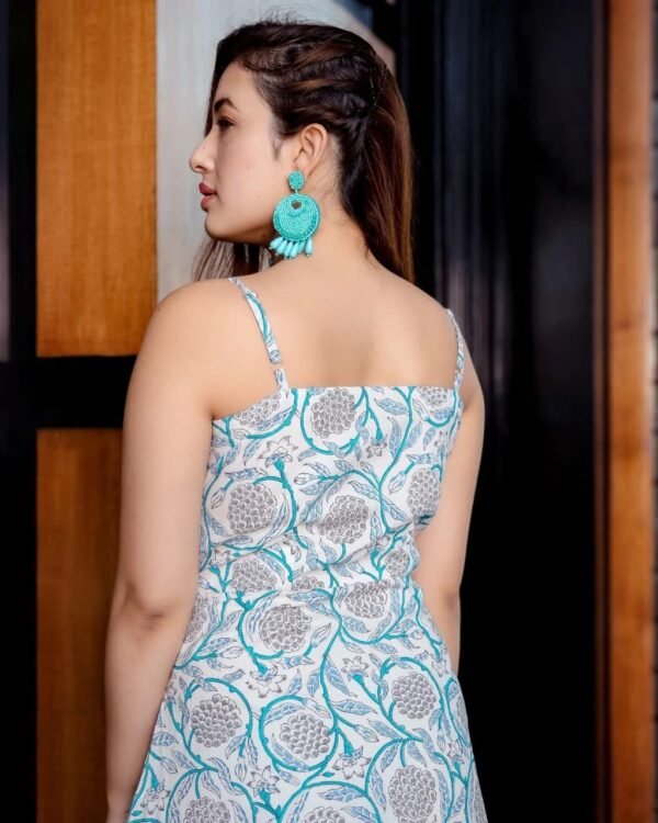 Women Cotton Printed Dress